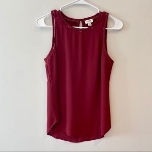 NWOT Maroon JCrew Tank
